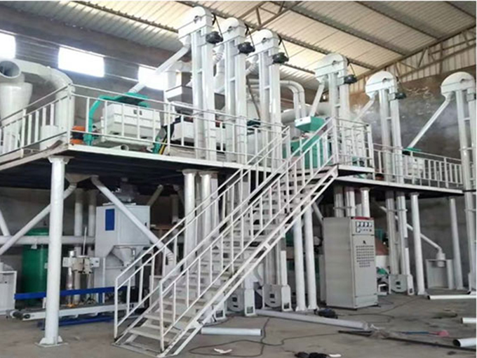 豌豆脫皮成套設備